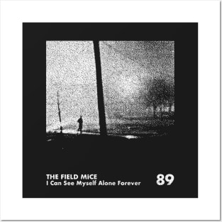 I Can See Myself Alone Forever / The Field Mice / Minimalist Graphic Artwork Design Posters and Art